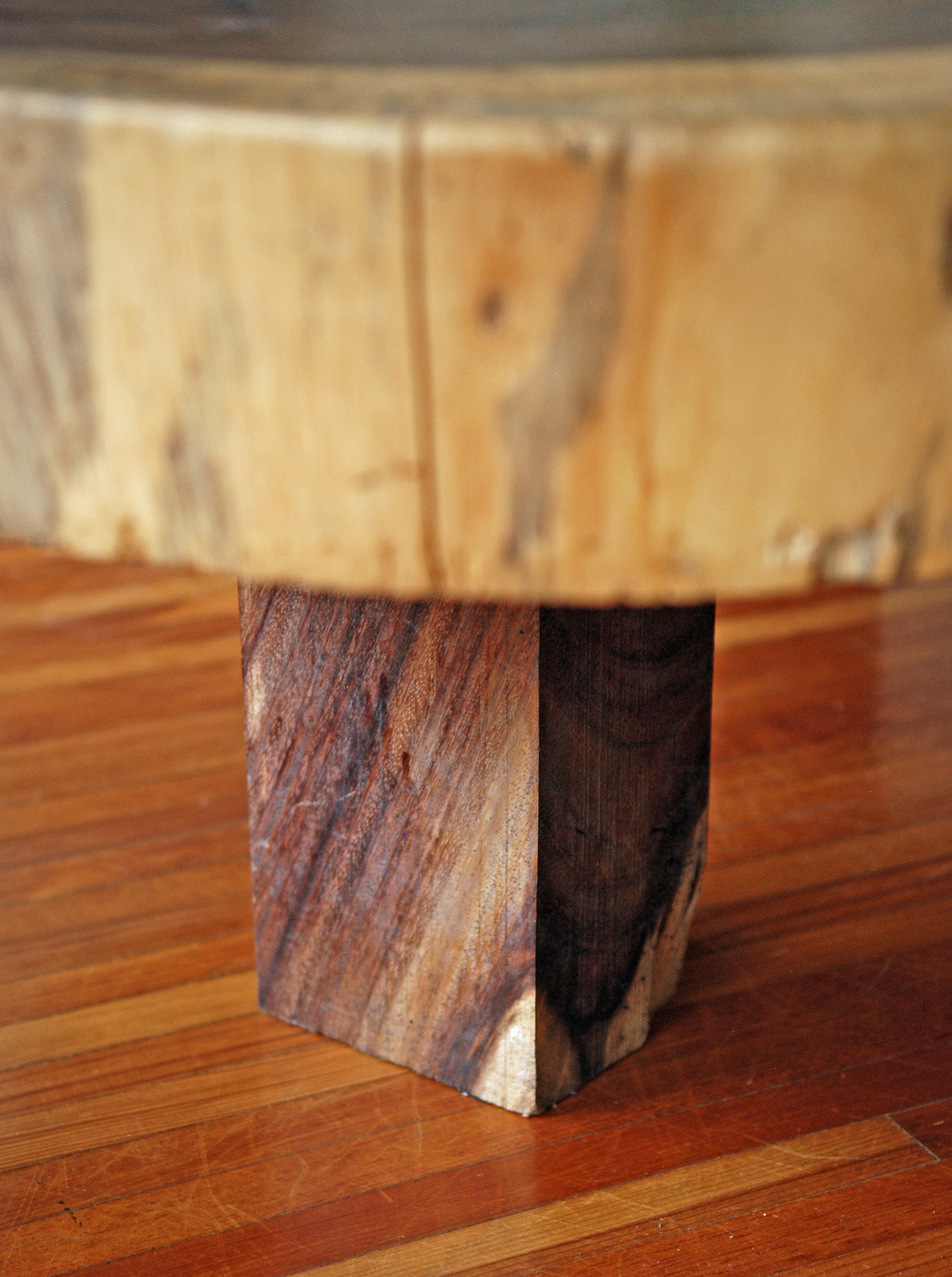 Wood Nightstand