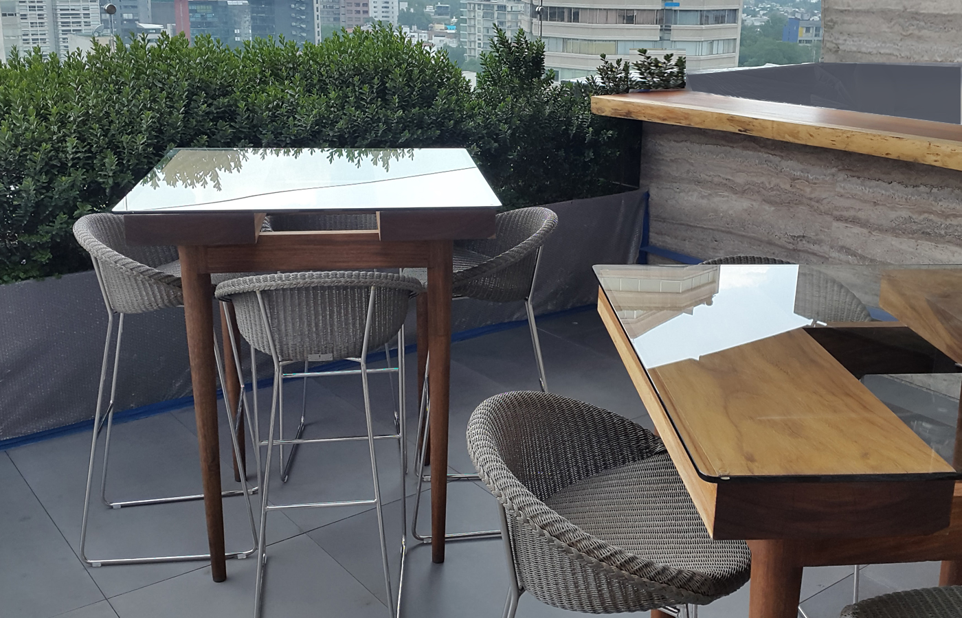 Muebles de Exterior de Madera Parota | Finos y Artesanales | Mexico